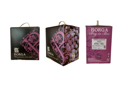 Set 2 Bag in Box Cabernet Sauvignon Roșu Sec 5 L