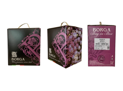 Set 2 Bag in Box Malbech Roșu Demisec 5L