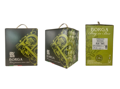 Set 2 Bag in Box Chardonnay Trevenezie Alb Sec 5L