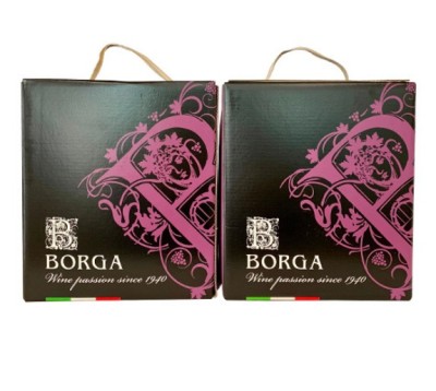 Set 2 Bag in Box Merlot Roșu Demidulce 5 L