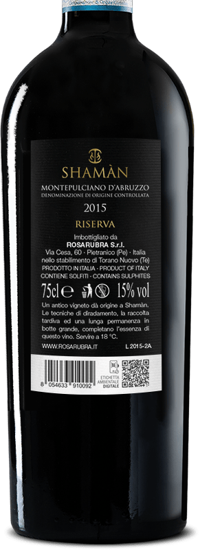 Rosarubra Shamàn Montepulciano DOC Riserva