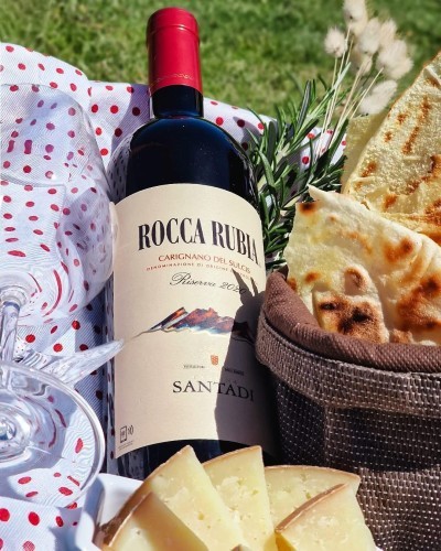 Rocca Rubia Carignano del Sulcis DOC RISERVA (cutie lemn) -1.5L
