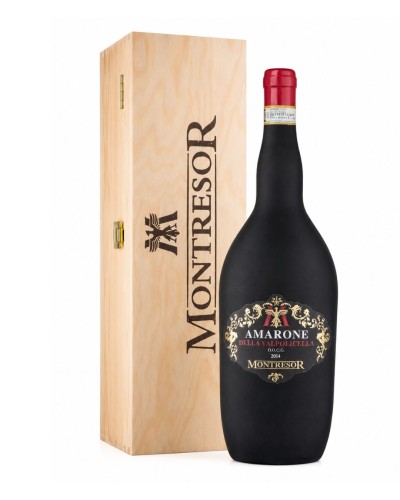 Amarone della Valpolicella DOCG (cutie lemn) - Vin ROSU linistit - 1.5 L