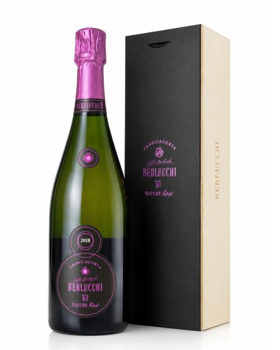 61 Franciacorta Nature Rose (cutie lemn) - 0.75L